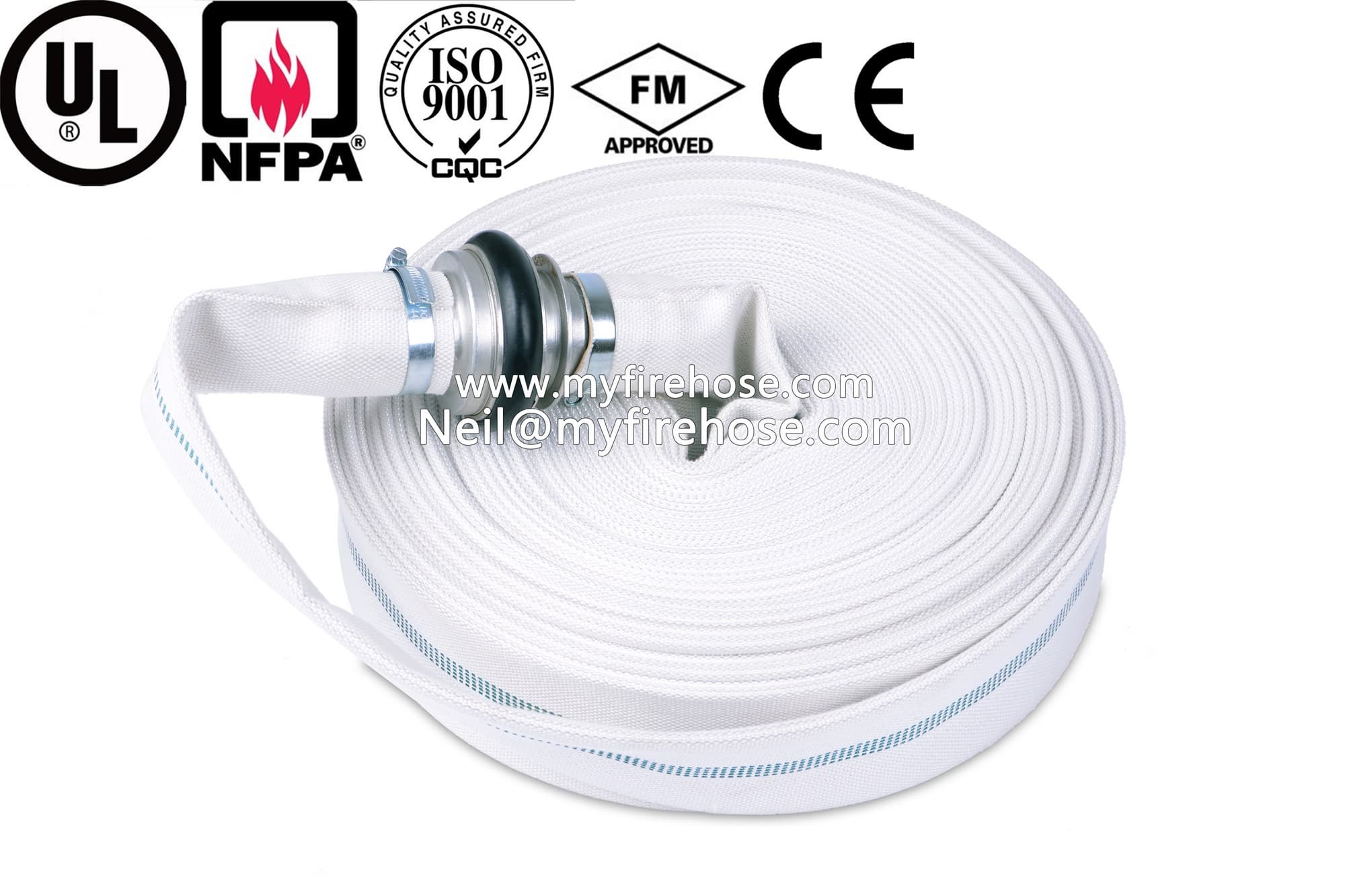 PVC High temperature resistant braided fire hose price